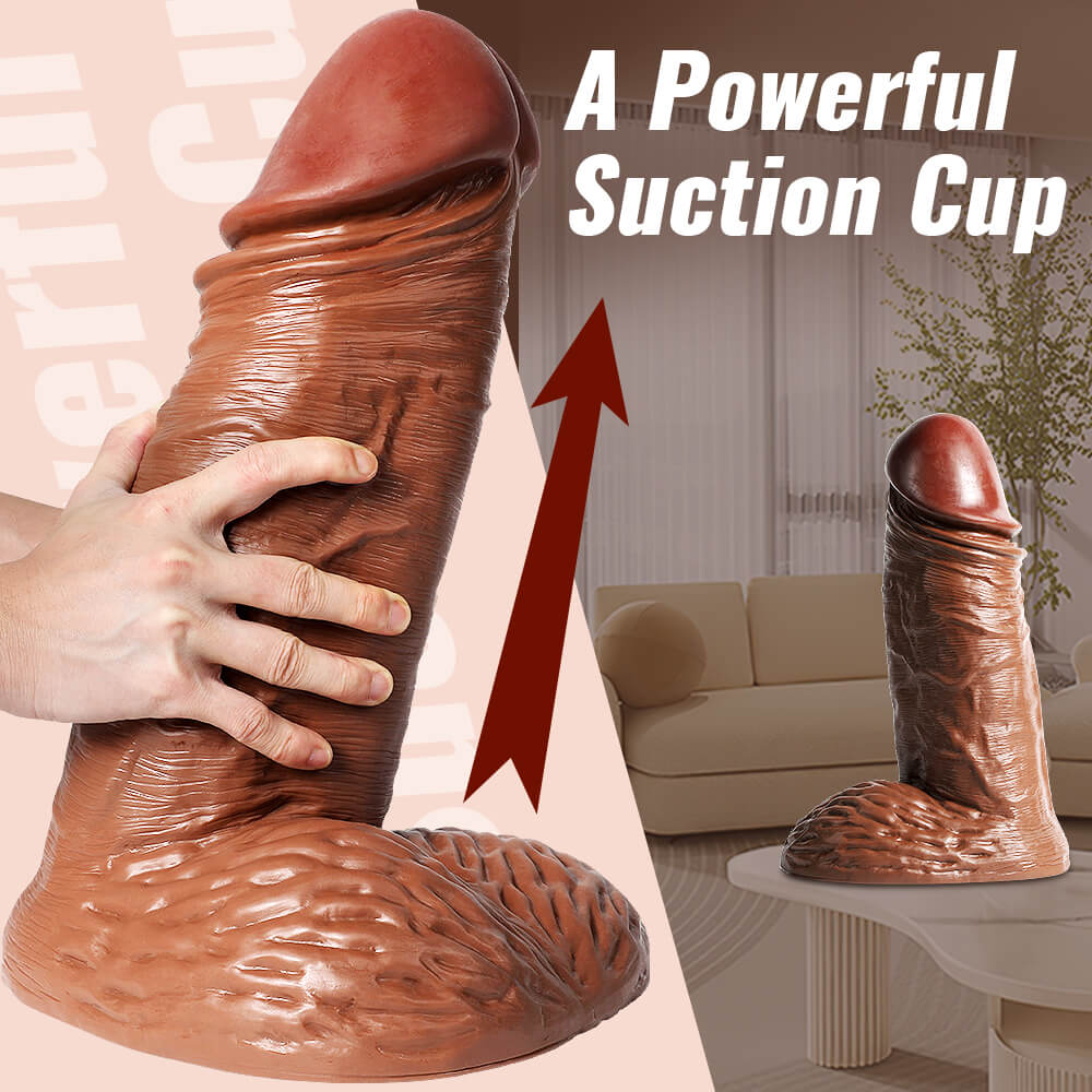 Big Cannon Boy 15" * 5" The World Huge Curved Anal Suction Cup Dildo