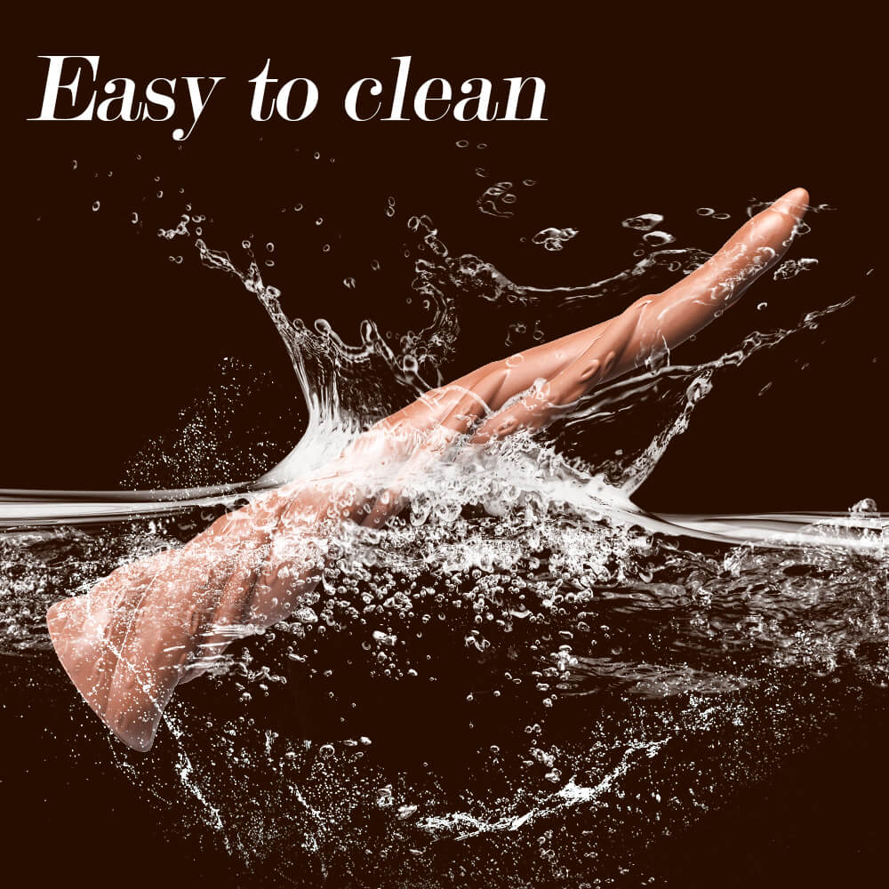 Monster 80 16" * 2.9" The World Huge Curved Anal Suction Cup Dildo