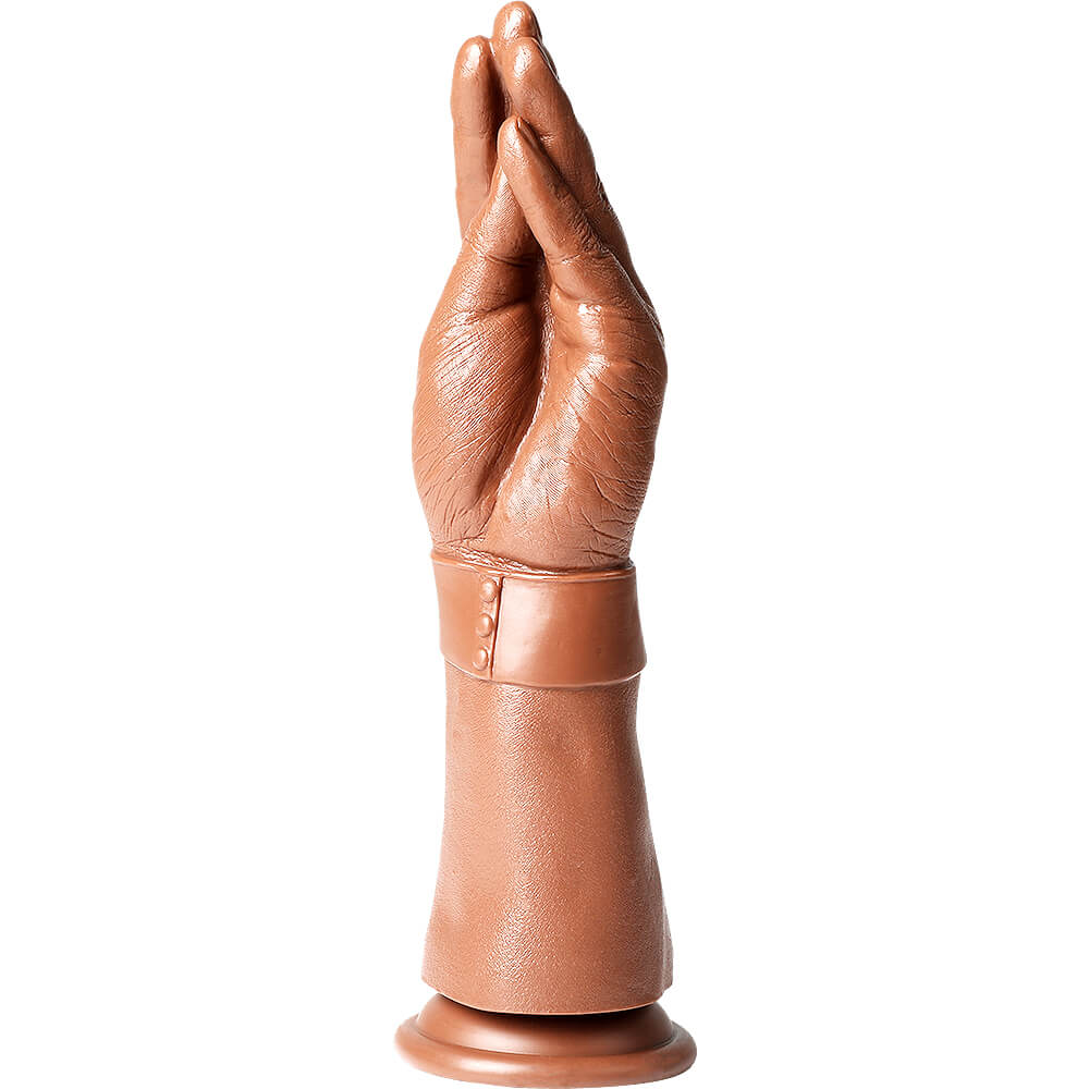 Wuji 11.22in Realistic Hand Arm Fist With Graduated Fingers Dildo Sex Toy